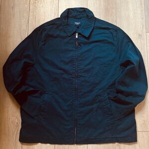 Polo Ralph Lauren Harrington Chino Jacket, XXL, navy blue, vintage,brand new